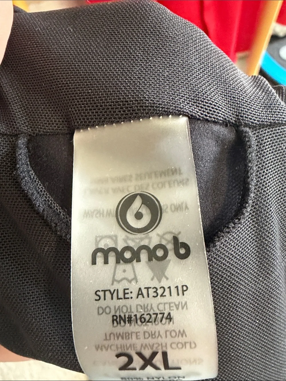 Mono B Black V-Neck Wireless Sports Bra